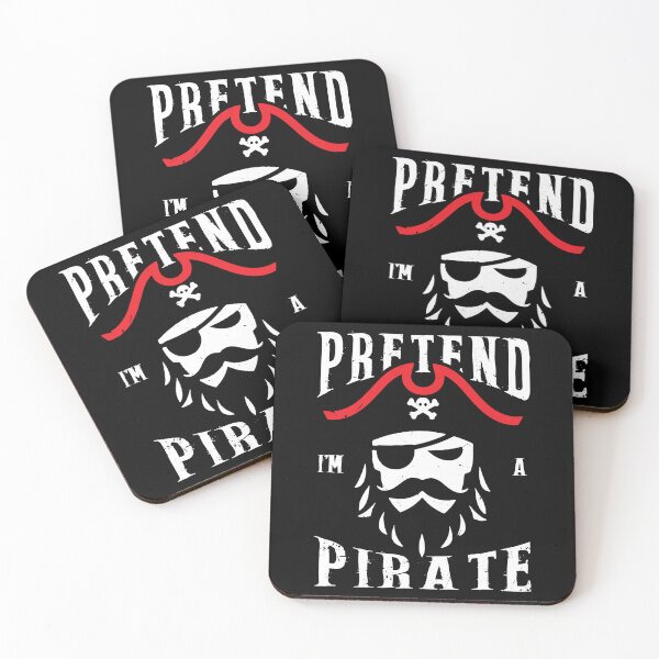 Item preview, Pretend I'm A Pirate - Funny Easy Lazy Halloween Costume Gift designed and sold by JUSTBEELEGANT.