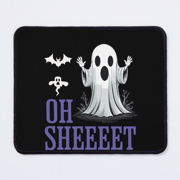 Item preview, Oh Sheeet Halloween Lustig Gespenst Design designed and sold by LuminOrb.