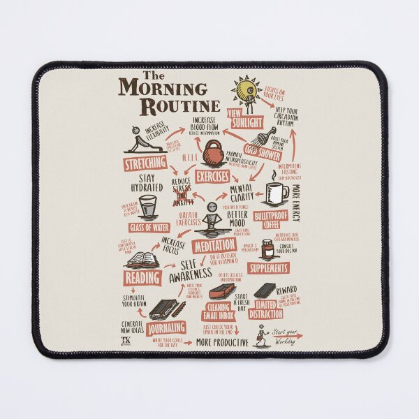Item preview, The Morning Routine Creativity designed and sold by TKsuited.
