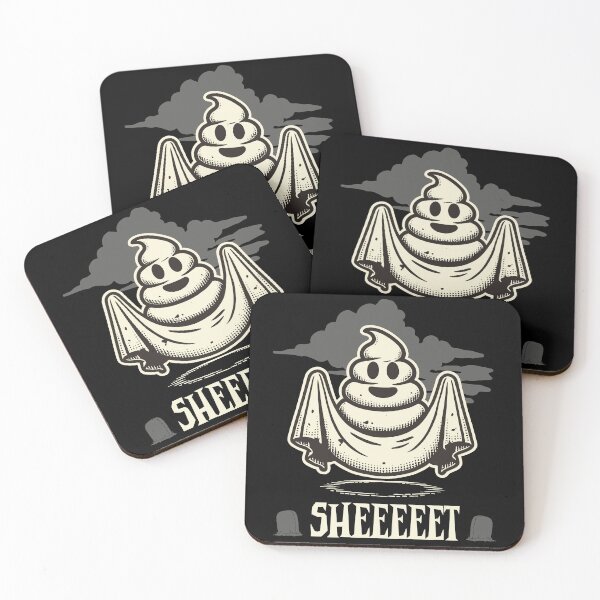 Item preview, Halloween Kackhaufen Gespenst Sheeet Fun designed and sold by LuminOrb.