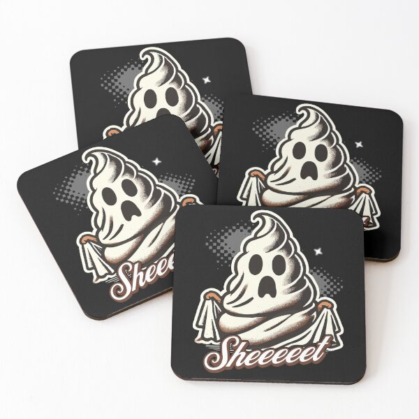 Item preview, Halloween Kacke Sheeeet Spooky Fun Design designed and sold by LuminOrb.