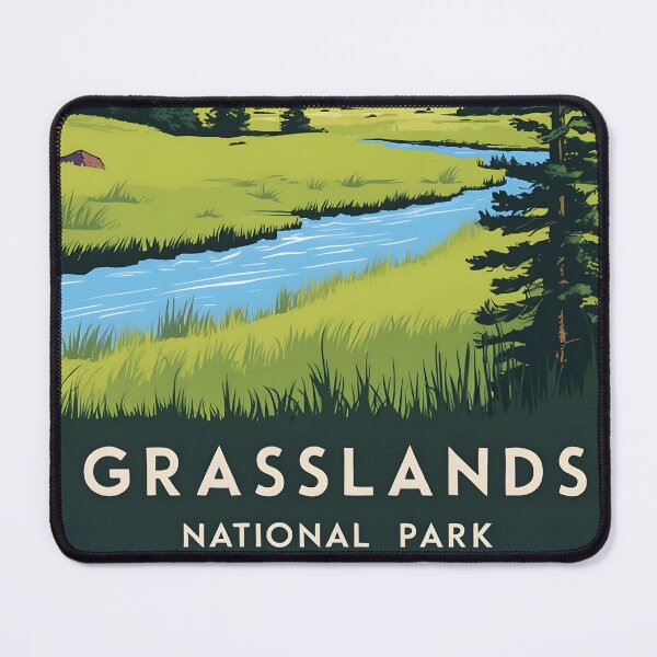 Item preview, Grasslands National Park Canada Vintage Travel Tourism  designed and sold by TravelersGems.