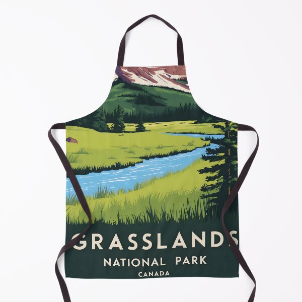 Item preview, Grasslands National Park Canada Vintage Travel Tourism designed and sold by TravelersGems.