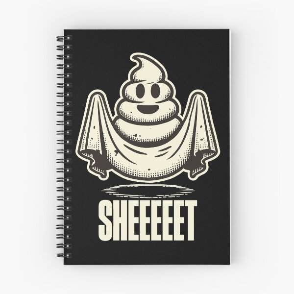 Item preview, Halloween Kackhaufen Gespenst Sheeeet Fun designed and sold by LuminOrb.