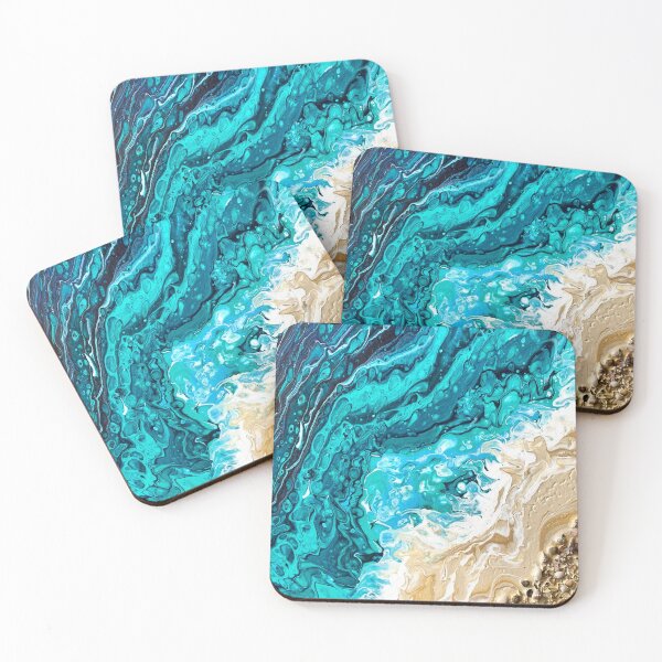 Item preview, Turquoise Seashore designed and sold by TheLotusFlower.