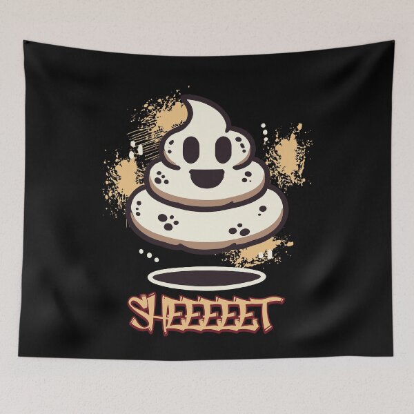 Item preview, Funny Halloween Kackhaufen Gespenst Sheeeet designed and sold by LuminOrb.