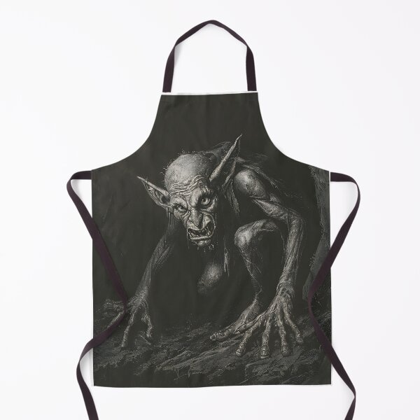 Item preview, An angry orc crawls out of a cave designed and sold by vyrlook.