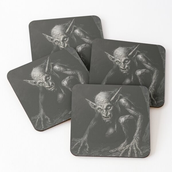 Item preview, An angry orc crawls out of a cave designed and sold by vyrlook.
