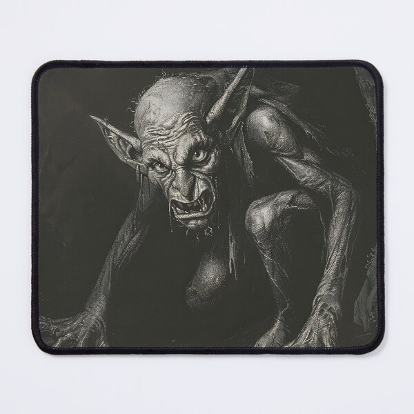 Item preview, An angry orc crawls out of a cave designed and sold by vyrlook.