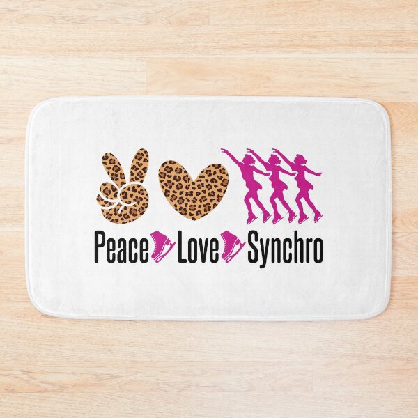 Item preview, Peace Love Synchro Synchronized Skating designed and sold by jaygo.
