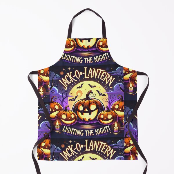 Item preview, Jack-o-lanterns lighting the night! Pumpkin halloween scary spooky kawaii chibi cute designed and sold by headlessdreamer.