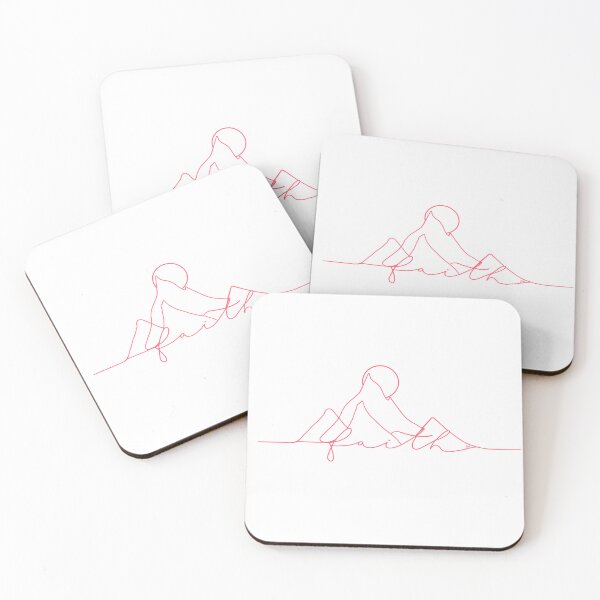Item preview, Faith Can Move Mountains- Pink designed and sold by Pundorables.