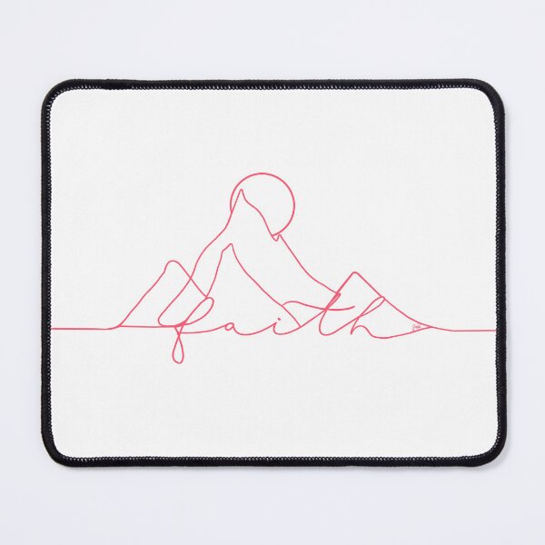 Item preview, Faith Can Move Mountains- Pink designed and sold by Pundorables.
