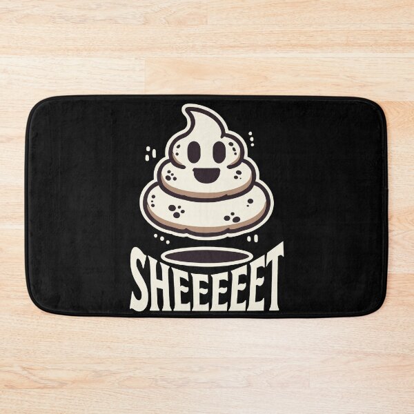 Item preview, Funny Halloween Sheeeet Ghost Poop designed and sold by LuminOrb.