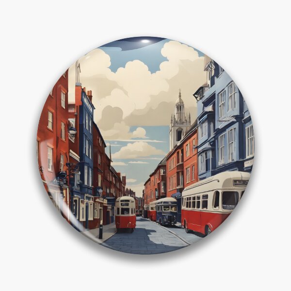 Item preview, Exeter Kingdom Vintage Travel Tourism  designed and sold by TravelersGems.