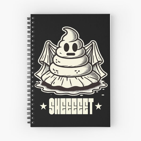 Artikelvorschau, Halloween Kackhaufen Gespenst Sheet entworfen und verkauft von LuminOrb.