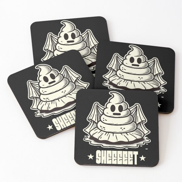Item preview, Halloween Kackhaufen Gespenst Sheet Fun designed and sold by LuminOrb.