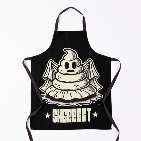 Item preview, Halloween Kackhaufen Gespenst Sheet Fun designed and sold by LuminOrb.