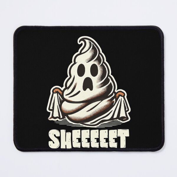 Item preview, Halloween Kacke Sheet Ghost Design Fun designed and sold by LuminOrb.