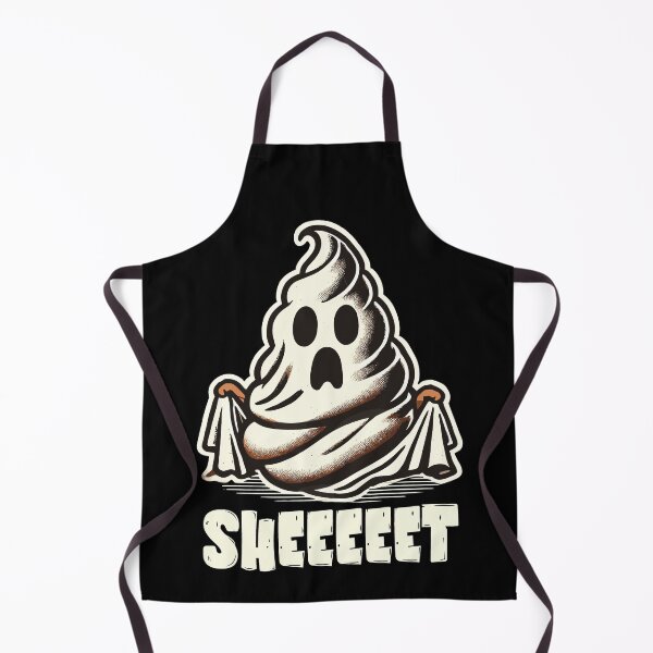 Item preview, Halloween Kacke Sheet Ghost Design Fun designed and sold by LuminOrb.