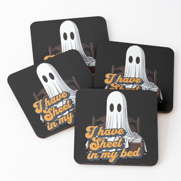 Item preview, Funny Halloween Sheet In My Bed Ghost Humor designed and sold by LuminOrb.