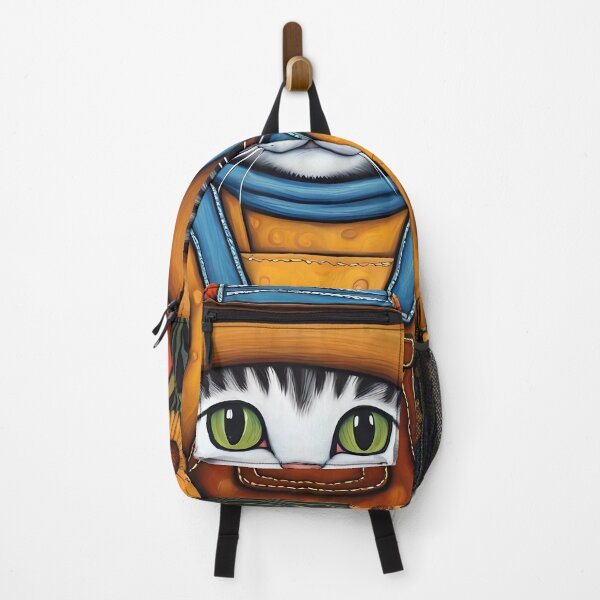 Item preview, Folk Art Kitten Farmer designed and sold by Colin Bentham.