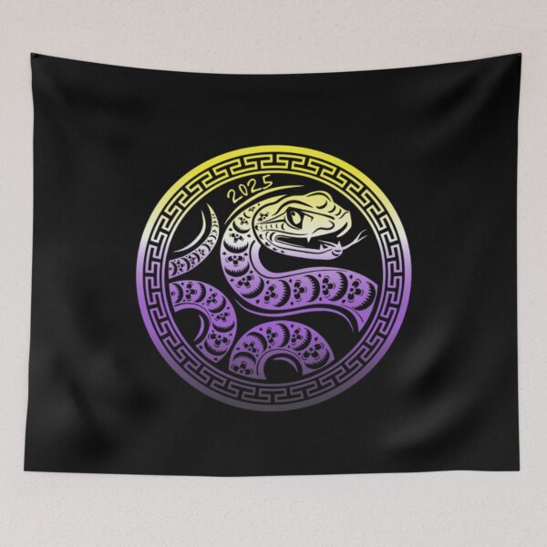 Item preview, Year of the Snake, Nonbinary Flag, Chinese wood snake Graphic, Chinese Zodiac, Wood Snake, Chinese Graphic,  designed and sold by PrideBeProud.