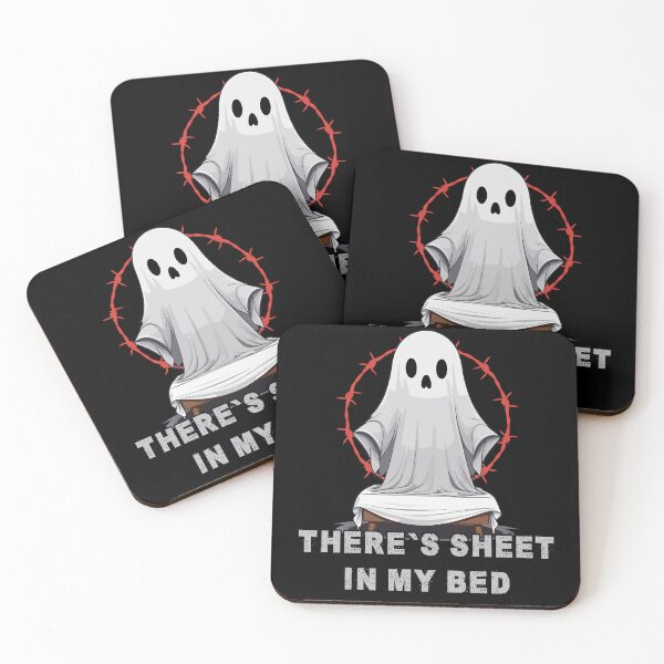Item preview, Halloween Humor There's Sheet in My Bed designed and sold by LuminOrb.