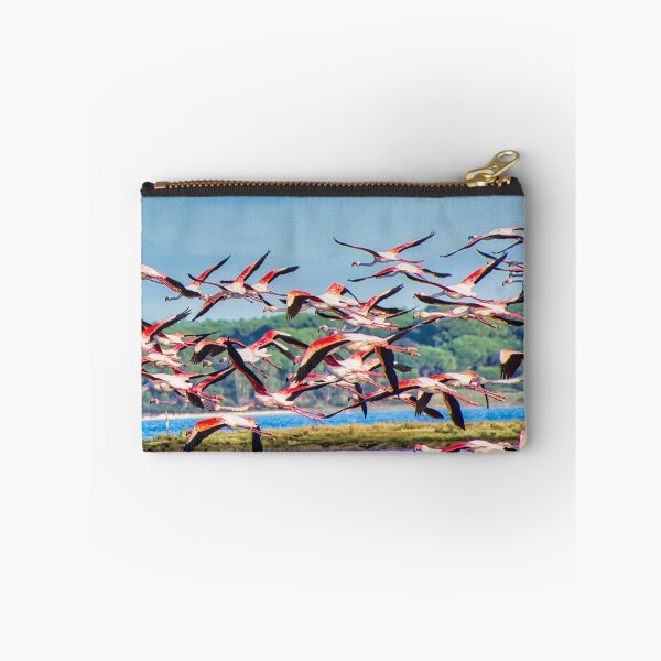 Item preview, Flamingo Flamboyance in Flight  designed and sold by Joy Goldman.