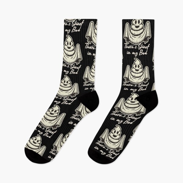 Item preview, Halloween Humor There's Sheet in My Bed designed and sold by LuminOrb.