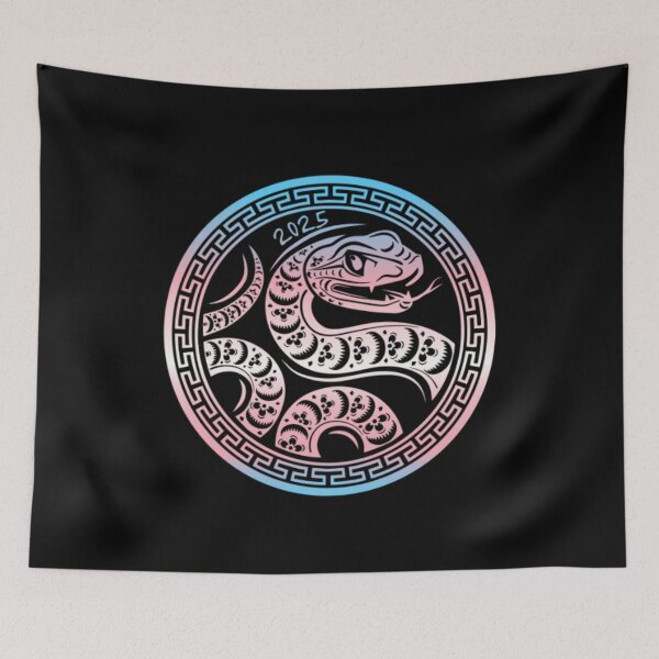 Item preview, Year of the Snake, Transexual Flag, Chinese wood snake Graphic, Chinese Zodiac, Wood Snake, Chinese Graphic,  designed and sold by PrideBeProud.