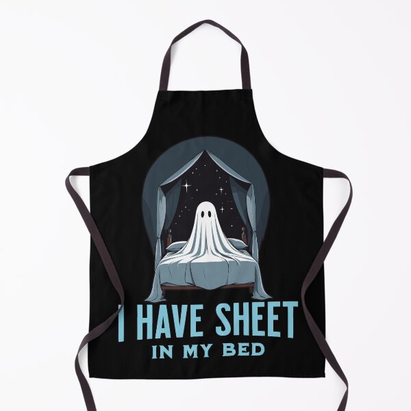 Item preview, Halloween Ghost Funny Bed Quote designed and sold by LuminOrb.