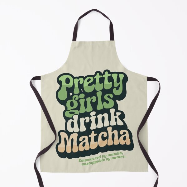 Item preview, Pretty Girls Drink Matcha, Retro 60s 70s Matcha Lovers designed and sold by emmjott.