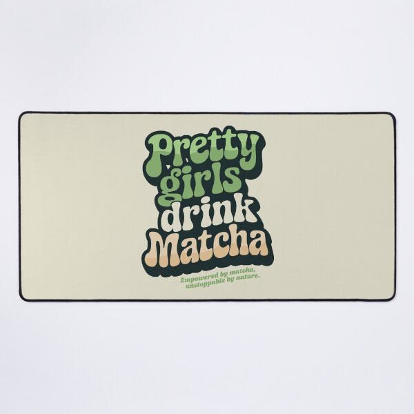 Item preview, Pretty Girls Drink Matcha, Retro 60s 70s Matcha Lovers designed and sold by emmjott.