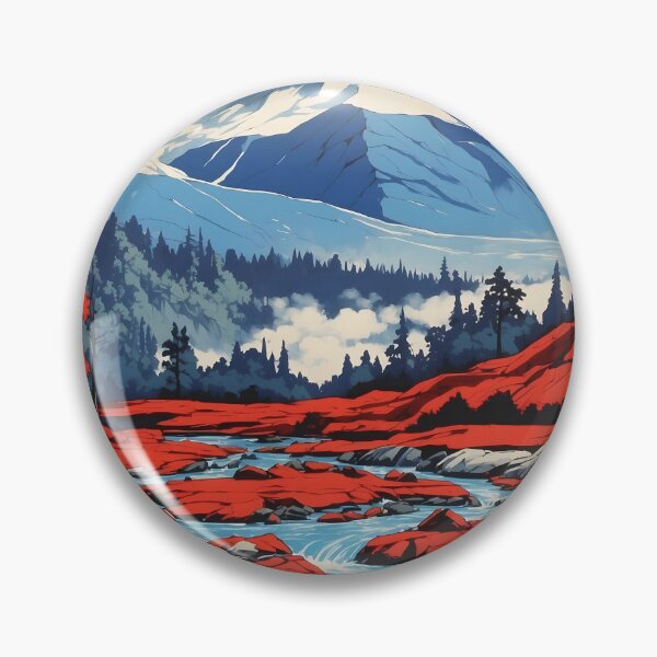 Item preview, El Bosque Chile Retro Vintage Poster Tourism  designed and sold by TravelersGems.