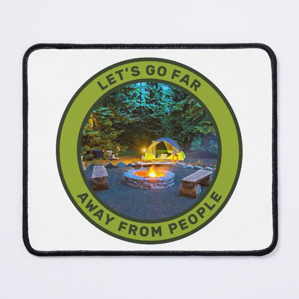 Item preview, This Lets Go Far Away From People T-Shirt is perfect for Camping Men & Women designed and sold by JDMTees.