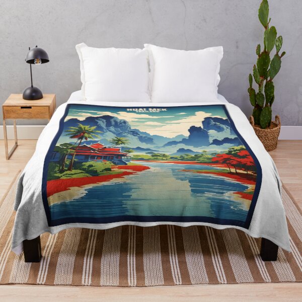 Item preview, Huai Mek Thailand Vintage Retro Travel Tourism designed and sold by TravelersGems.