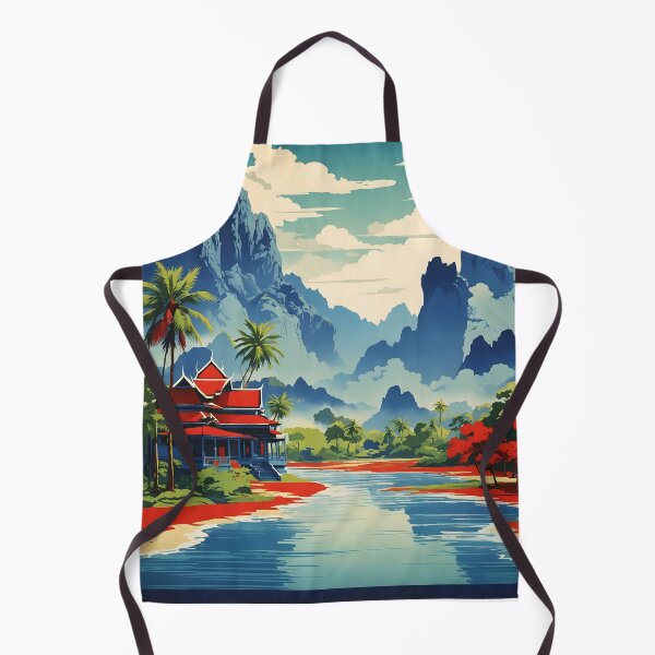Item preview, Huai Mek Thailand Vintage Retro Travel Tourism designed and sold by TravelersGems.
