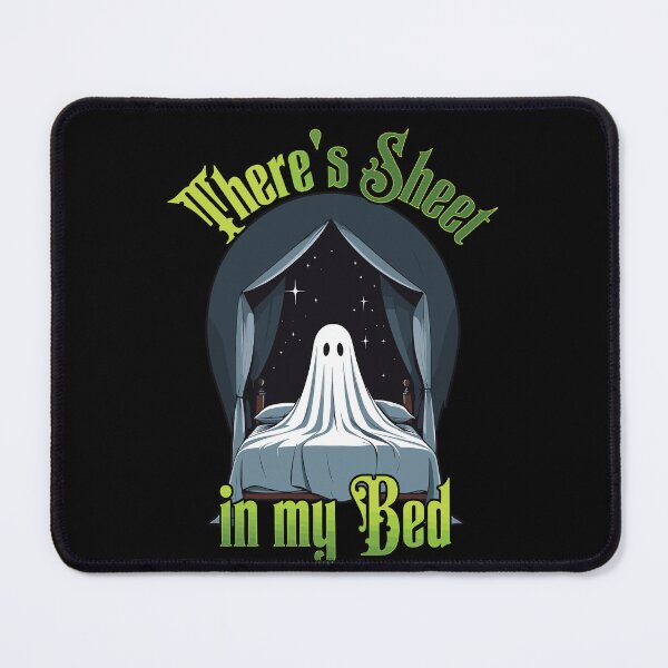 Item preview, Halloween Ghost Funny Bed Quote designed and sold by LuminOrb.