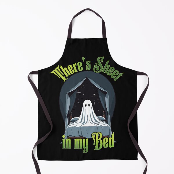 Item preview, Halloween Ghost Funny Bed Quote designed and sold by LuminOrb.
