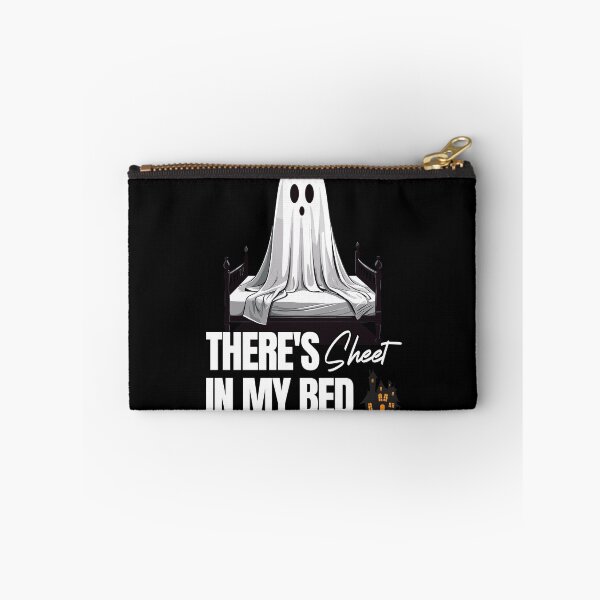 Item preview, Halloween Ghost Funny Bed Quote designed and sold by LuminOrb.