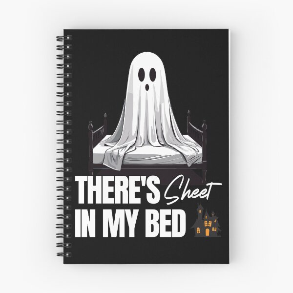 Item preview, Halloween Ghost Funny Bed Quote designed and sold by LuminOrb.