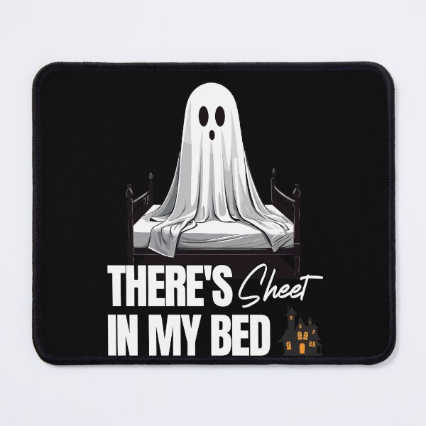 Item preview, Halloween Ghost Funny Bed Quote designed and sold by LuminOrb.