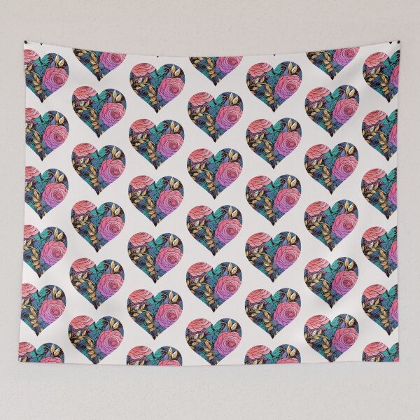 Item preview, Geometric Motif Love Friendship Connection Heart designed and sold by G-M-Designs.