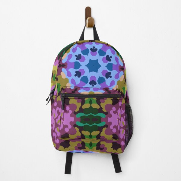 Item preview, Retro Mandala Blue Purple and Yellow designed and sold by WormholeOrbital.