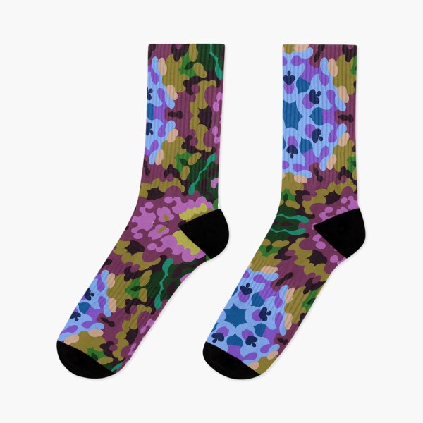 Item preview, Retro Mandala Blue Purple and Yellow designed and sold by WormholeOrbital.
