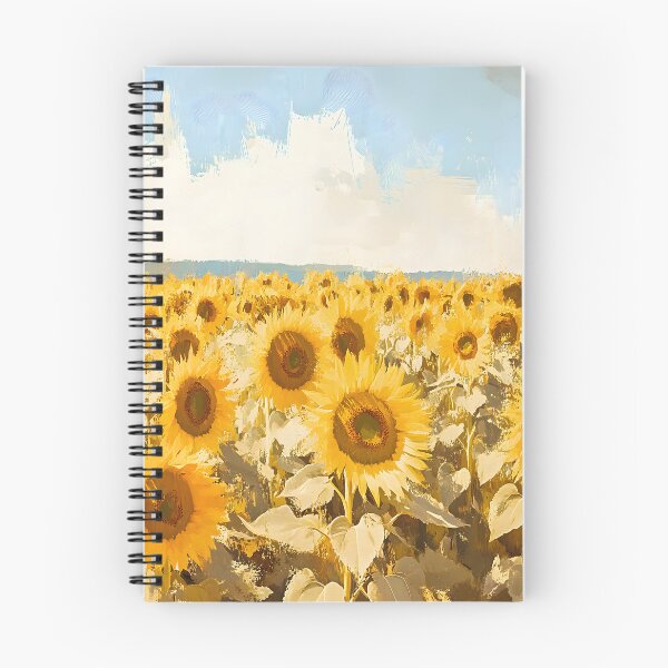 Item preview, sunflower landscape designed and sold by Naturapassion.