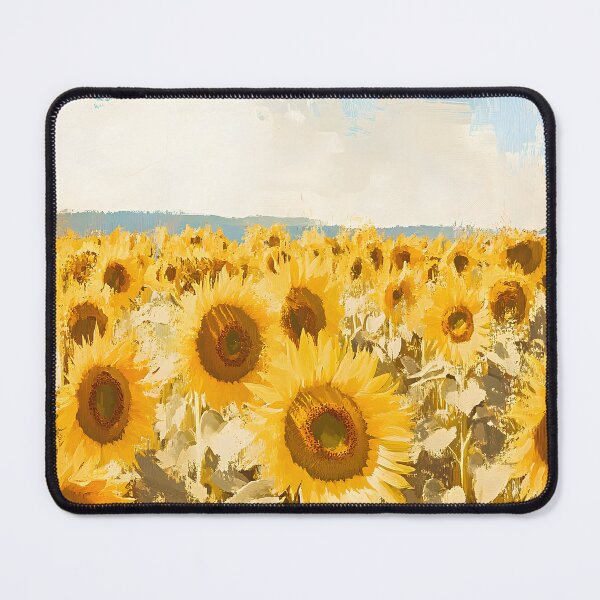 Item preview, sunflower landscape designed and sold by Naturapassion.