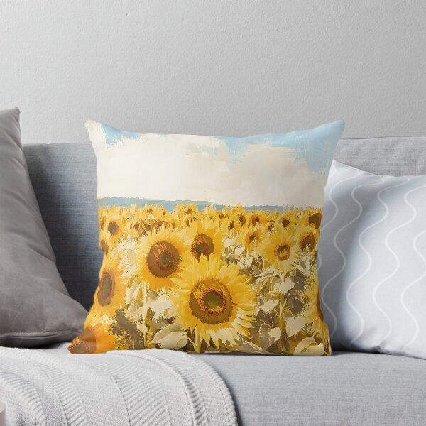Item preview, sunflower landscape designed and sold by Naturapassion.