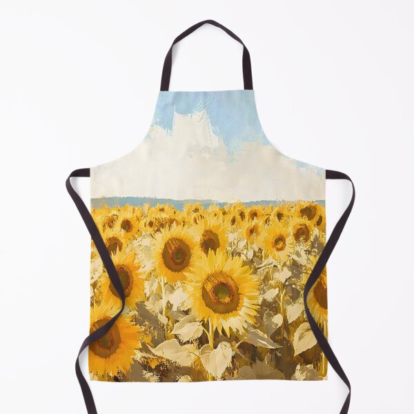 Item preview, sunflower landscape designed and sold by Naturapassion.